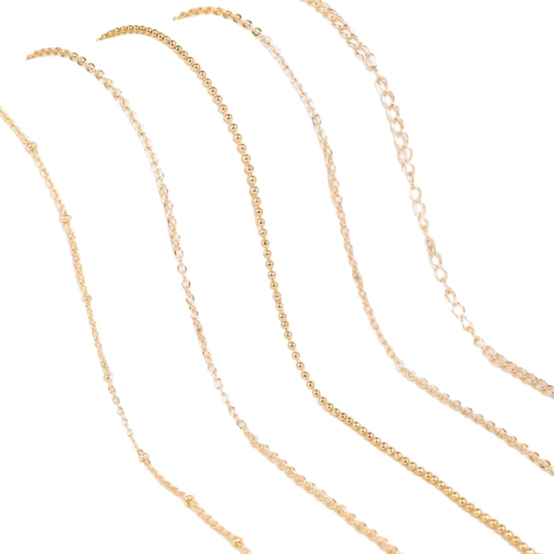 O-oblika bakreni lančić, elektroplatiranje, Hongma branda, izdanje jeseni 2025