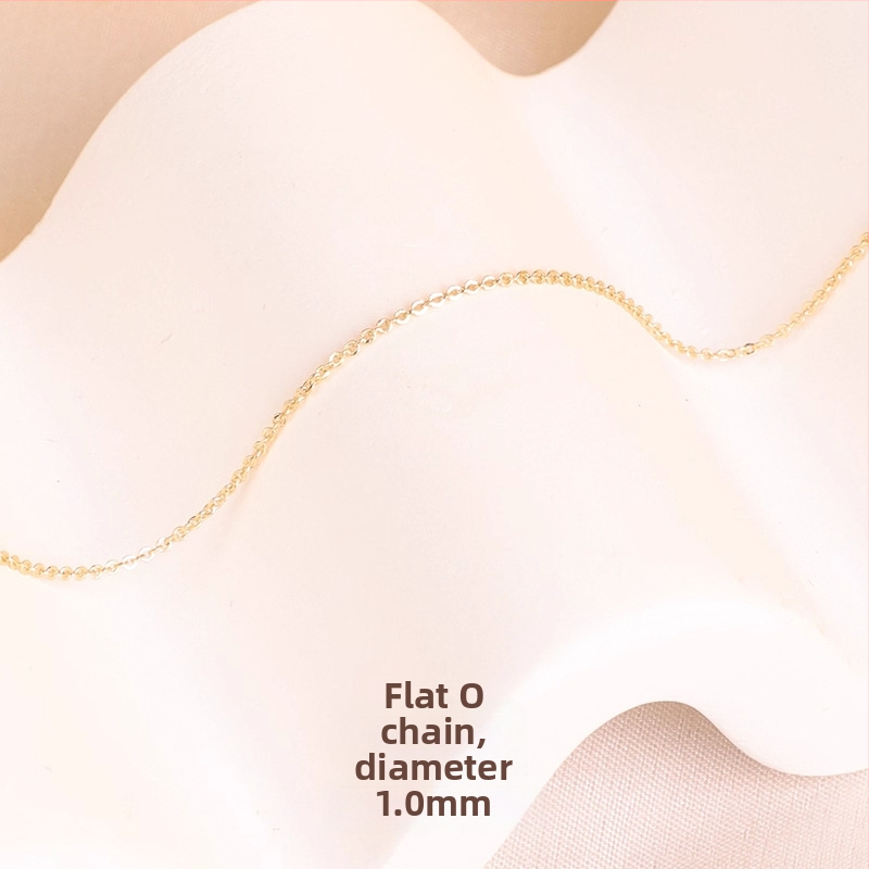 O-oblika bakreni lančić, elektroplatiranje, Hongma branda, izdanje jeseni 2025