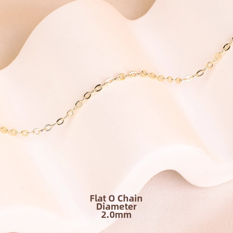 O-oblika bakreni lančić, elektroplatiranje, Hongma branda, izdanje jeseni 2025