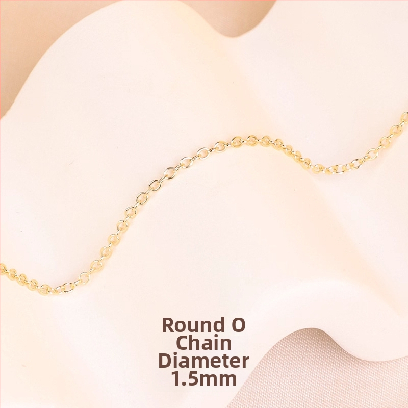 O-oblika bakreni lančić, elektroplatiranje, Hongma branda, izdanje jeseni 2025