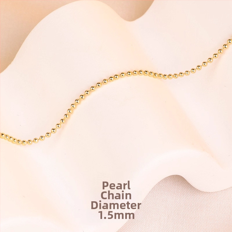 O-oblika bakreni lančić, elektroplatiranje, Hongma branda, izdanje jeseni 2025