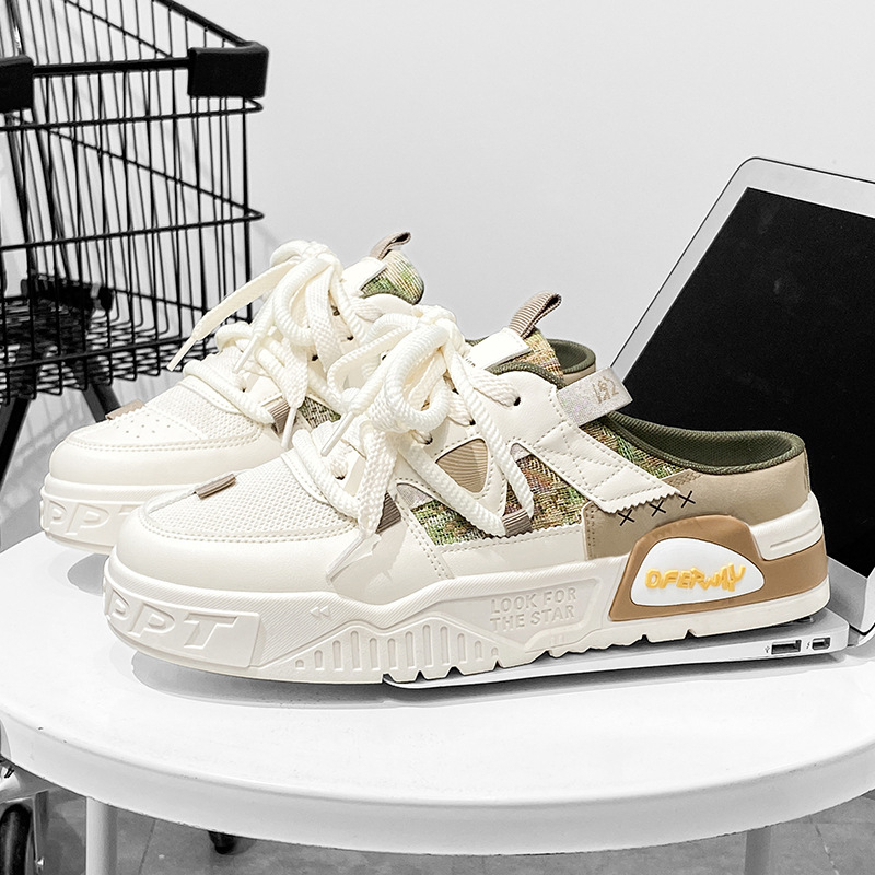 Muške slip-on tenisice s prozračnom mrežom, zaštitna vršna kapica, injektirana potplat (ljeto 2024)