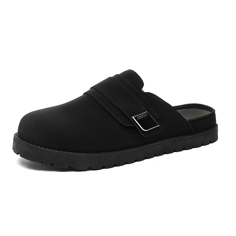 Muške papuče Mango Toe, niski kroj, Slip-On, PVC đon, gornji dio od umjetne kože, reljefna injekcijska konstrukcija, proljeće 2025