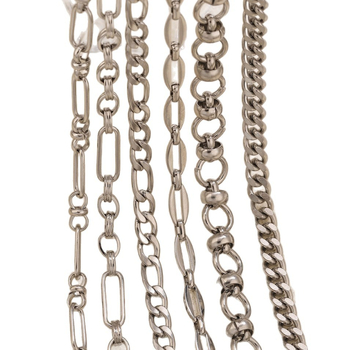 Nehrđajući čelični lanac s tretmanom isticanja — Chenying Jewelry, prilagodljiv