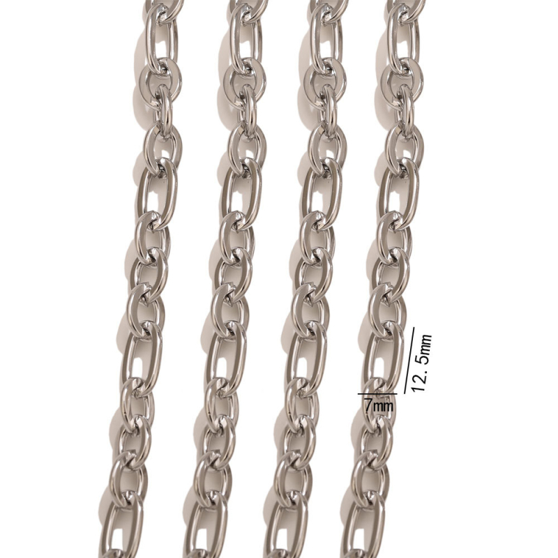 Nehrđajući čelični lanac s tretmanom isticanja — Chenying Jewelry, prilagodljiv