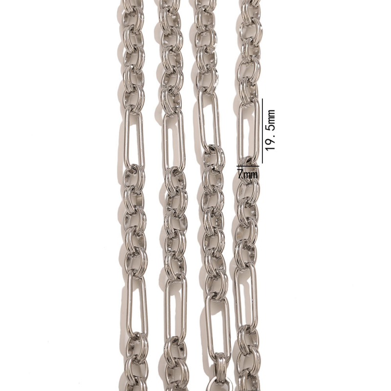 Nehrđajući čelični lanac s tretmanom isticanja — Chenying Jewelry, prilagodljiv