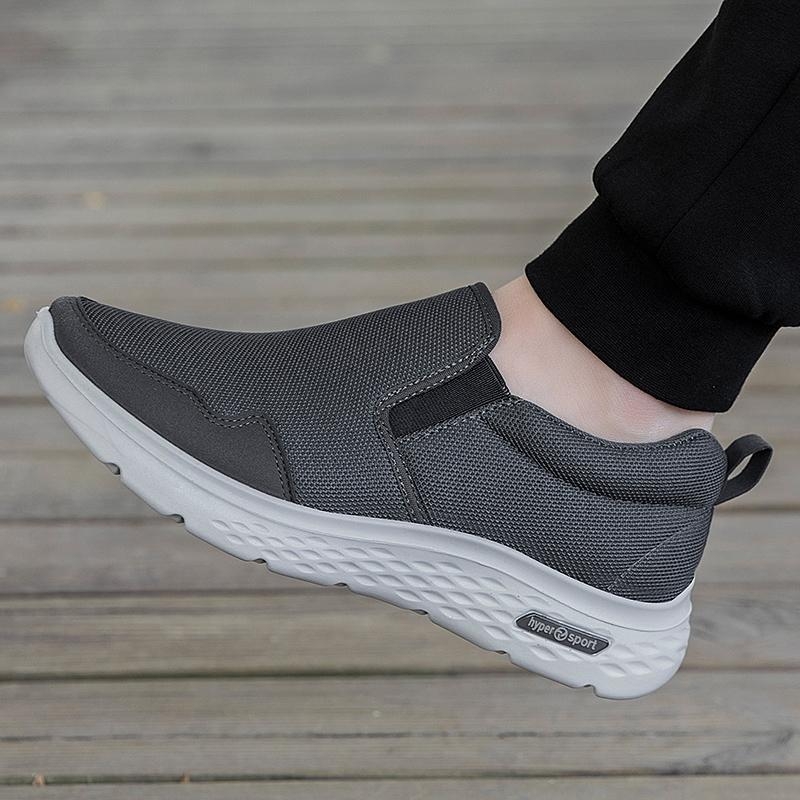 Unisex prozračne mrežaste casual slip-on cipele, niski profil, okrugli nos, PU ulošak
