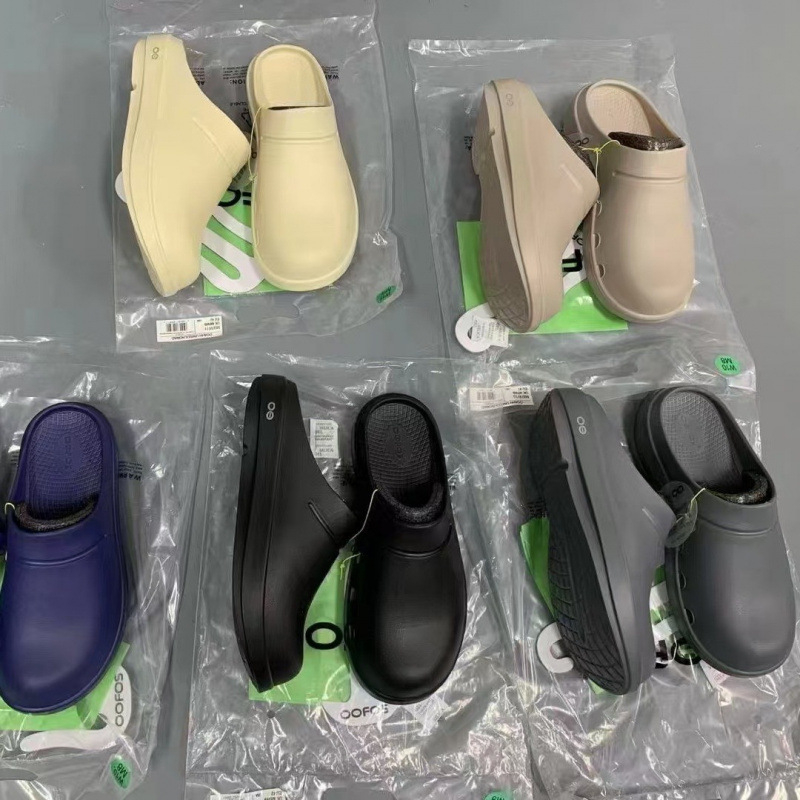 Uniszex házicipő vastag talppal, zárt orr, EVA felső rész és EVA talp, injektált talp