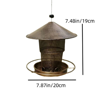 Τροφοδότης πουλιών από σίδηρο, αυτόματη τροφοδοσία, για ενυδρείο