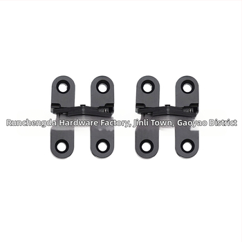 Ajtókeresztpánt, modell 1, csapágyas típus, anyagok: rozsdamentes acél és cink ötvözet, felületkezelés: porfestett felület