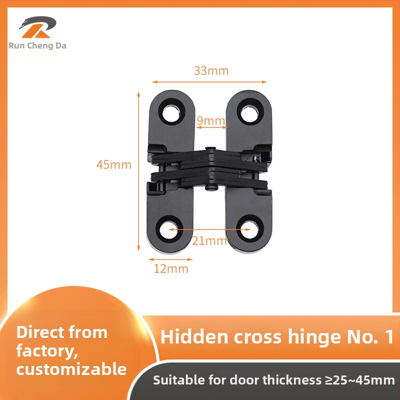 Ajtókeresztpánt, modell 1, csapágyas típus, anyagok: rozsdamentes acél és cink ötvözet, felületkezelés: porfestett felület