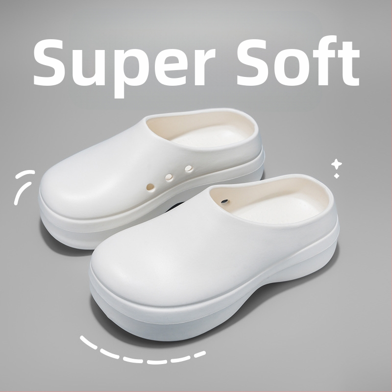 Kuharske cipele za muškarce i žene, ljetne slip-on, debela EVA potplat, EVA gornji dio, udobne mekane podloge