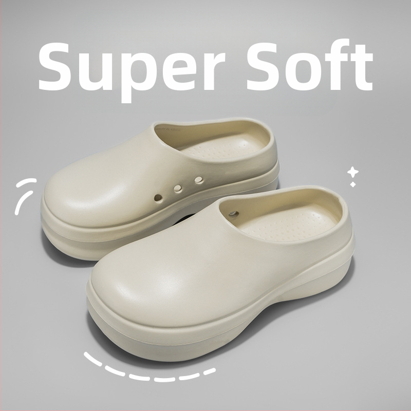 Kuharske cipele za muškarce i žene, ljetne slip-on, debela EVA potplat, EVA gornji dio, udobne mekane podloge