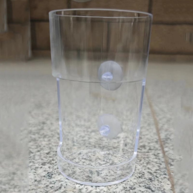 Hranitor pentru acvariu, din plastic, alimentare cu punct fix, potrivit pentru acvarii, cutie cu 100 buc