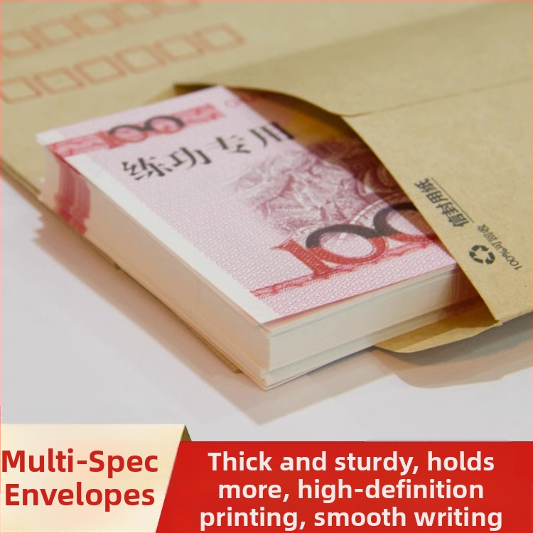 Sanyi kraftová obálka z papiera, štýl čínskej obálky, model No. 9/C4, s tlačeným logom