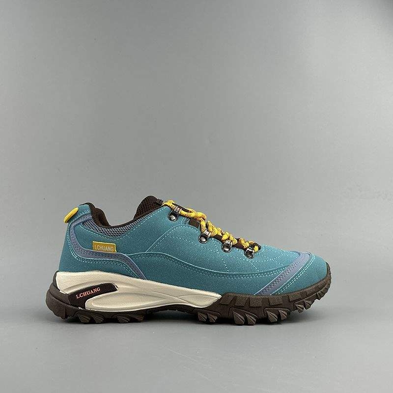 Pantofi bărbați cu plasă - Casual pentru drumeții, mid-top, creștere a înălțimii, talpă din cauciuc, închidere cu șireturi