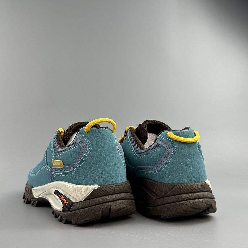 Pantofi bărbați cu plasă - Casual pentru drumeții, mid-top, creștere a înălțimii, talpă din cauciuc, închidere cu șireturi