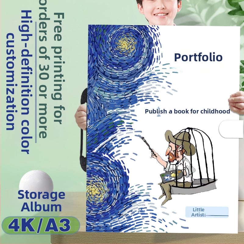 Album na uchovávanie umeleckých diel — Fudele 3320, 40 strán, hrúbka 85, materiál plast