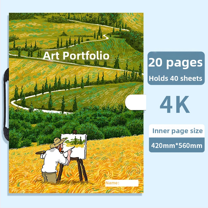 Album na uchovávanie umeleckých diel — Fudele 3320, 40 strán, hrúbka 85, materiál plast