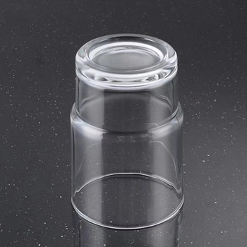 Δοχείο οδοντόβουρτσας - Ματ γυαλί, Ανθεκτικό σε θερμοκρασίες, Σύγχρονο μινιμαλιστικό στυλ, Διαθέσιμο για εκτύπωση λογότυπου