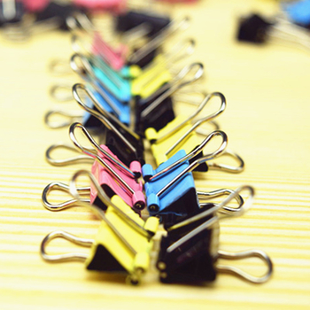 Cleme pentru documente metalice, model 5106, 60 bucăți pe cutie, Great Power