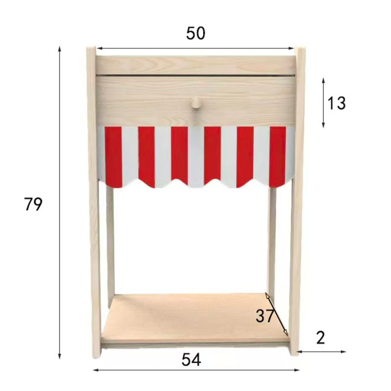 Raft de sertare pentru hrana animalelor — din lemn, pentru pisici, Core Ratio, Pet Drawer Rack