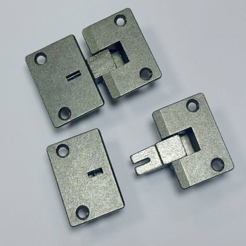 Longcharm balama pătrată pentru masă — aliaj de zinc, pentru uși de dulap care se deschid sus și jos, stil modern și simplu