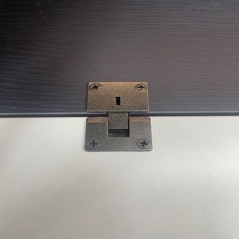 Longcharm balama pătrată pentru masă — aliaj de zinc, pentru uși de dulap care se deschid sus și jos, stil modern și simplu