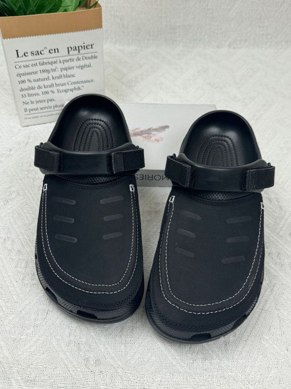 Férfiaknak készült EVA felső- és EVA talpú clogok, szarvasmarhából készült bőrfeldolgozás, 2024 tavasz, SGS tanúsítványozott