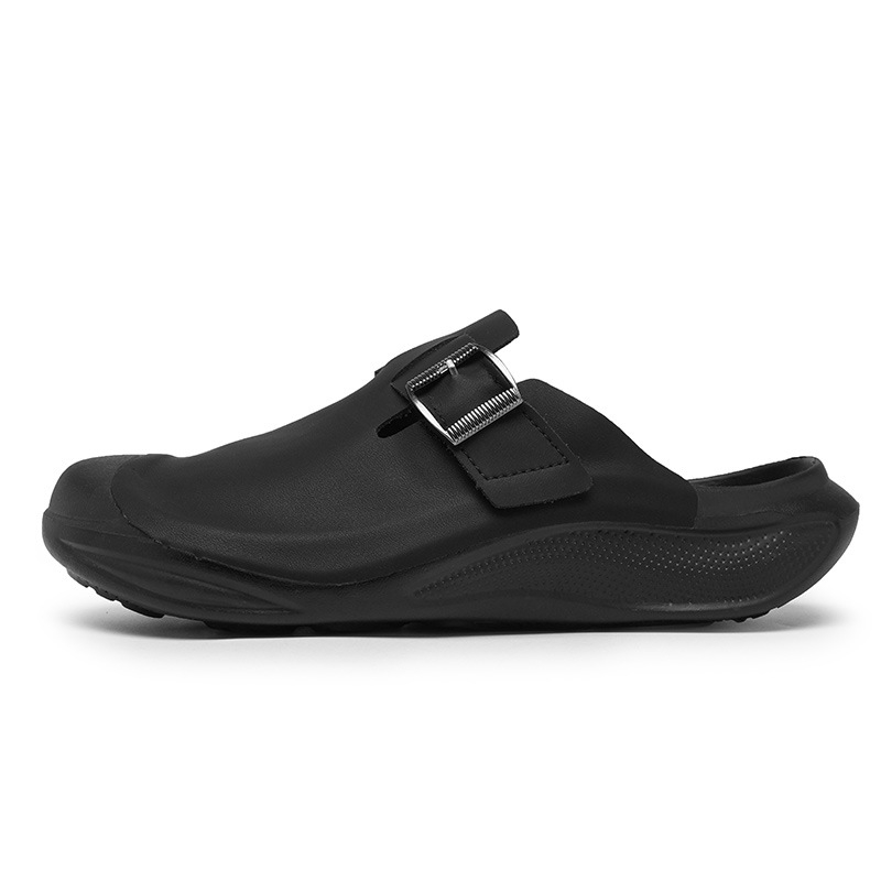 Baotou Slip-On pentru bărbați – talpă groasă din cauciuc, partea superioară din piele de vacă, primăvara 2025, stil leisure