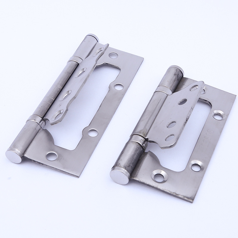 Balama din oțel inoxidabil pentru uși și ferestre; finisaj tras prin fir; producție personalizată; stil modern minimalist