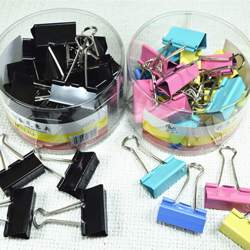 Fém iratrögzítő klipsz 5102, Great Power, 24 darabos csomagolás