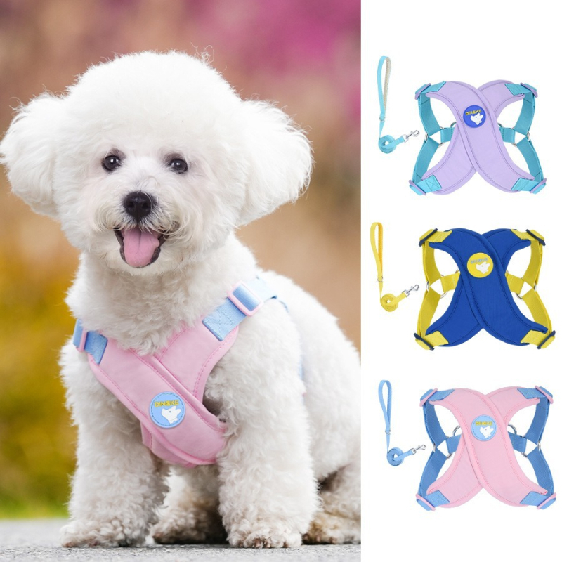 Kutyahám, mellkasra illeszkedő, vest-stílusú, reflexiós, lélegző, poliészter, Zhejiang eredetű, nem bővíthető, 150 darab