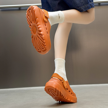 2025 Ljetne muške prozračne papuče za plažu s perforiranim dizajnom, casual slip-on