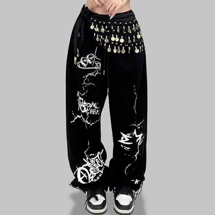 Derékszíj flitterekkel és érmekkel táncos viselethez, női felnőtteknek (Anyag: Szövés; Övcsaták: Egy hurok; Nem: Nő; Korcsoport: Felnőttek)