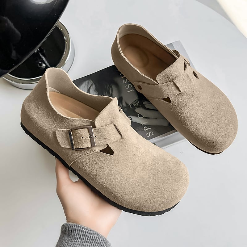 Baokang pantofi loafer slip-on pentru bărbați – partea superioară din microfibră, talpă EVA, închidere din cauciuc, lansare vară 2025