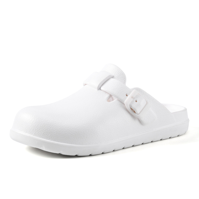 Muške EVA sandale u stilu Birkenstock, prozračne prozračne? (Gornji dio: EVA; Potplat: EVA; Proizvodnja: injekcijsko oblikovanje; Oblikovanje: jednoplošna konstrukcija; Namjena: muškarci)