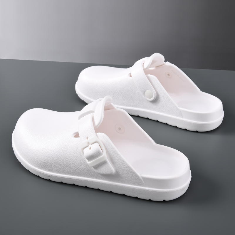 Muške EVA sandale u stilu Birkenstock, prozračne prozračne? (Gornji dio: EVA; Potplat: EVA; Proizvodnja: injekcijsko oblikovanje; Oblikovanje: jednoplošna konstrukcija; Namjena: muškarci)