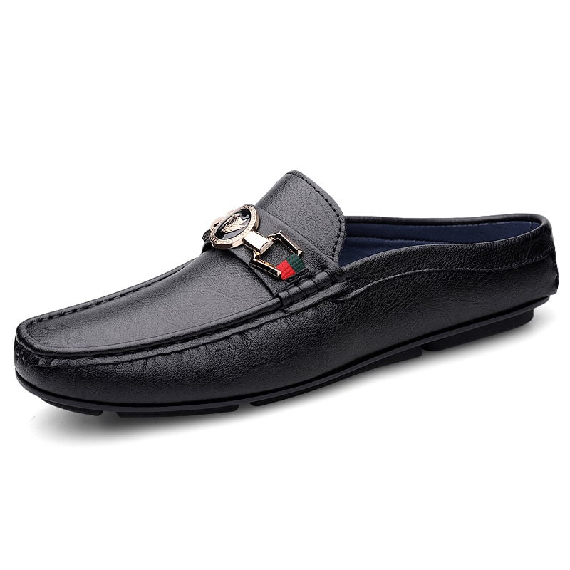 Muške loaferice od prave kože, zatvorenog prstiju, slip-on, gumena potplata, ljetni model 2025