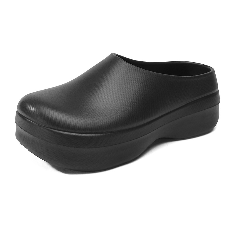 Férfi EVA papucsok, vastag talppal, kényelmes strandpapucs, injektált formázás, slip-on, Nyár 2025