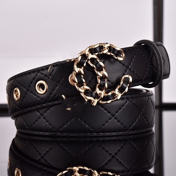 Valódi bőr öv - 2-4 cm szélesség, sima csattal, ötvözet csattal, elektroplating felület