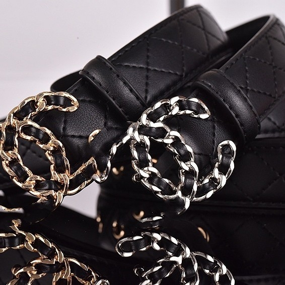 Valódi bőr öv - 2-4 cm szélesség, sima csattal, ötvözet csattal, elektroplating felület