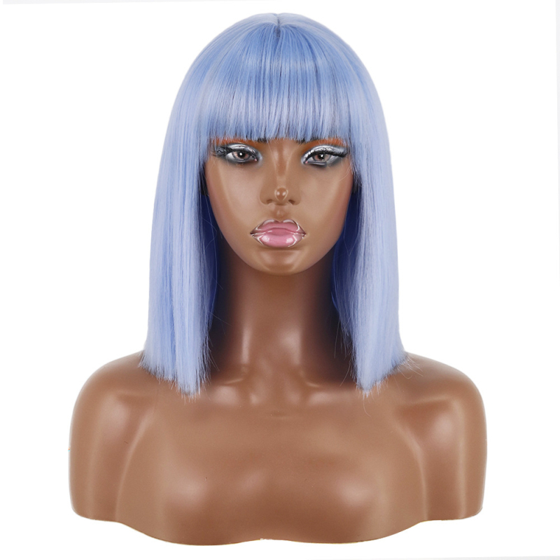 MISS WIG perika, stil Ruili, model 789, termički otporna sintetička perika, s Qi fringe