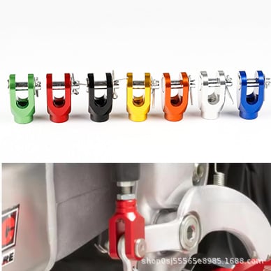 Off-road motorkerékpár hátsó fékfeje – módosított, CNC alumínium ötvözet, elektroplatírozás, hátsó pedál, TMQWAG