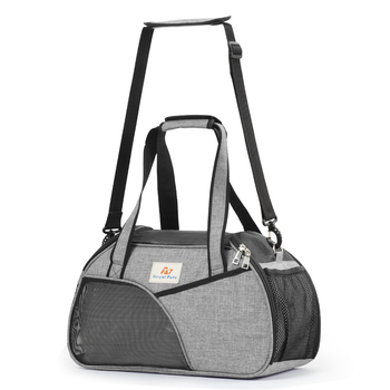Torba za kućne ljubimce za izlazak s crossbody dizajnom, Oxford tkanina, kapacitet 5 kg, Pet Search