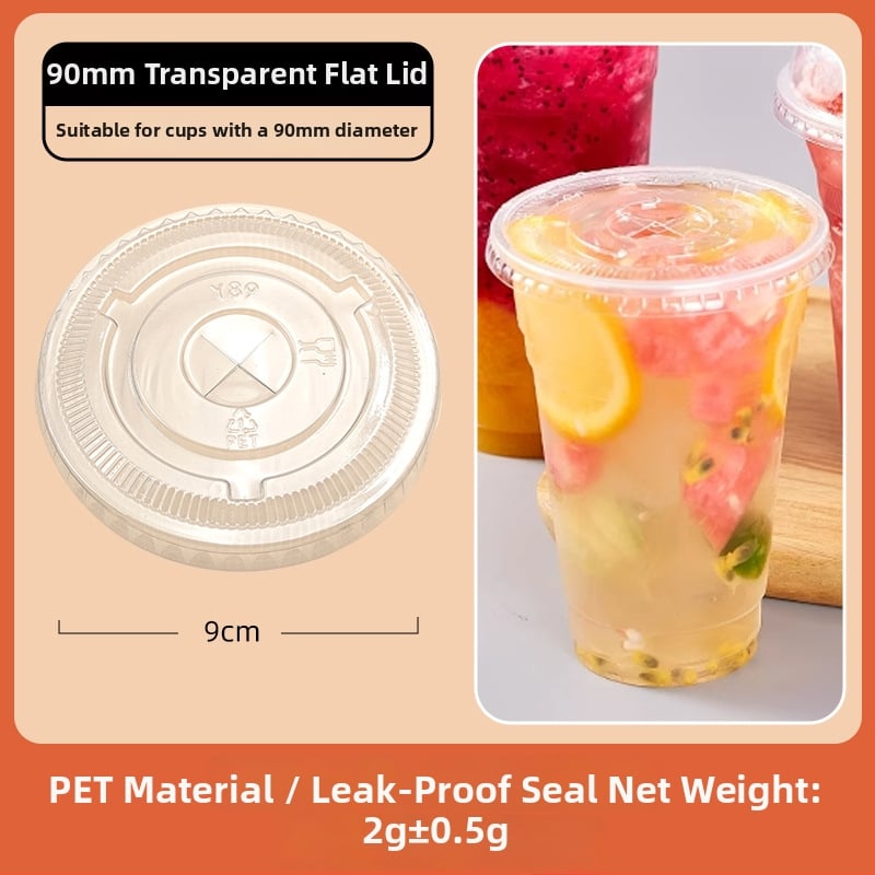 Egyszer használatos műanyag pohár tejes teához — PP anyag, ovális alak, 360–550 ml kapacitás, mikrohullámú sütőben használható, testreszabás és logónyomás