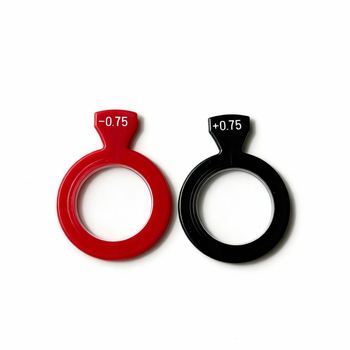 Probna leća za naočale s okruglim okvirom, marka YARUI, proljeće 2025