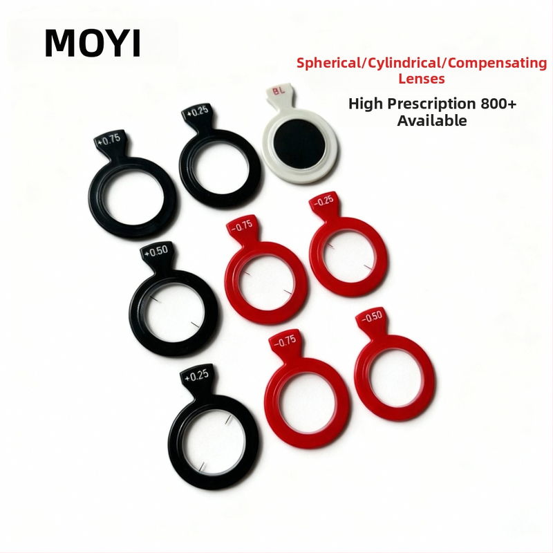 Probna leća za naočale s okruglim okvirom, marka YARUI, proljeće 2025