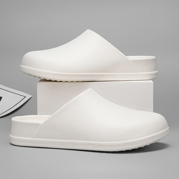 Muške zatvorene papuče od EVA materijala, EVA gornji dio i đon, ploski casual stil, korejski stil, slip-on