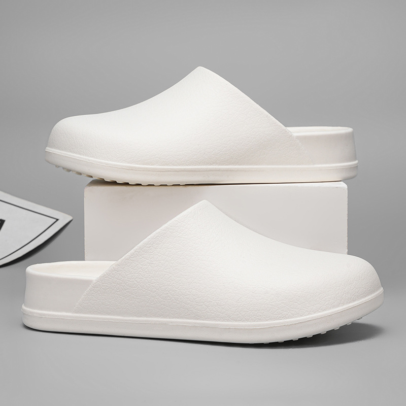 Muške zatvorene papuče od EVA materijala, EVA gornji dio i đon, ploski casual stil, korejski stil, slip-on
